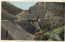 Along The Line Of The C.M. & P. S. Ry Railroad (Scenic) Postcard Postcard