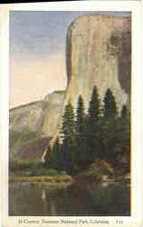 El Capitan Yosemite National Park, CA Postcard Postcard