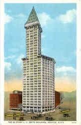 The 42 Story L. C. Smith Building Postcard