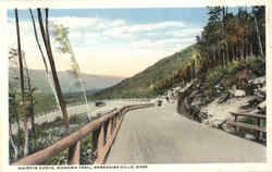 Hairpin Curve, Mohawk Trail Berkshires, MA Postcard Postcard