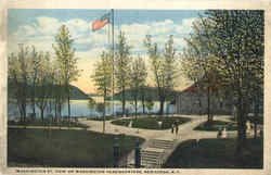 Washington St. Vliew Of Washington Headquarters Postcard