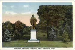 Beardsley Monument, Beardsley Park Postcard