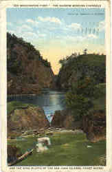 The Narrow Winding Channels and San Juan Islands Postcard