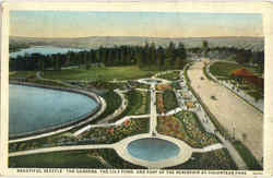 Beautiful Seattle, Volunteer Park Postcard