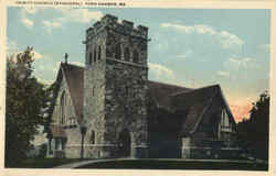 Trinity Church (Episcopal) York Harbor, ME Postcard Postcard