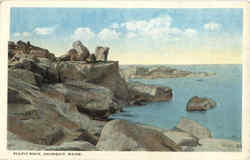 Pulpit Rock Ogunquit, ME Postcard Postcard