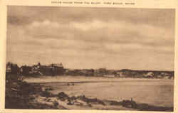 Ocean House From The Bluff York Beach, ME Postcard Postcard