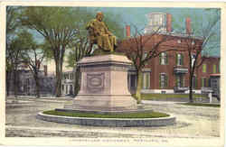 Longfellow Monument Postcard