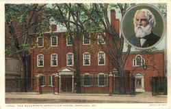 The Wadsworth Longfellow House Postcard