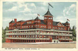 The New Century Hotel Dawson Springs, KY Postcard Postcard