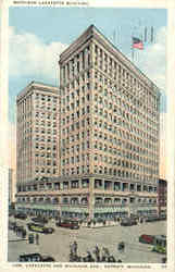 Michigan Lafayette Building Detroit, MI Postcard Postcard
