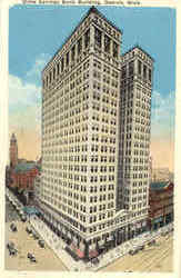 Dime Savings Bank Building Postcard