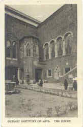 Detroit Institute Of Arts Postcard