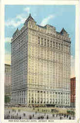New Book Cadillac Hotel Postcard