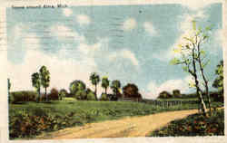 Scene Around Alma Postcard