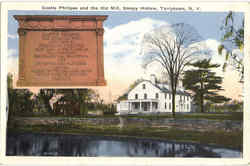 Castle Phollipse And The Old Mill Sleepy Hollow Tarrytown, NY Postcard Postcard