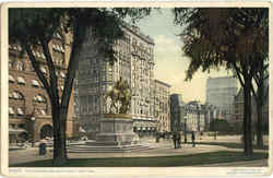 Fifth Avenue And 59th Street Postcard