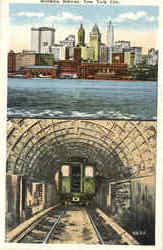 Brooklyn Subway Postcard