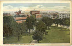 Bird's Eye View Of Topeka Kansas Postcard Postcard
