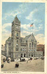 Post Office Newark, NJ Postcard Postcard