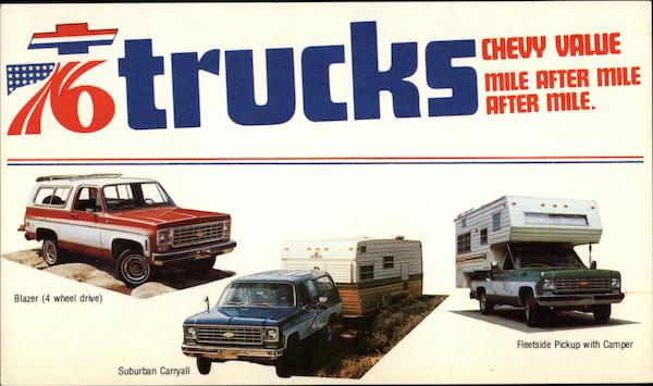 76 Chevy Trucks Modern (1970's to Present)
