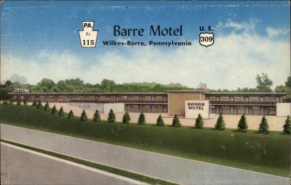 Barre Motel Wilkes-Barre Pennsylvania