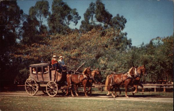 Stage Coach, Knott's Berry Farm Buena Park California