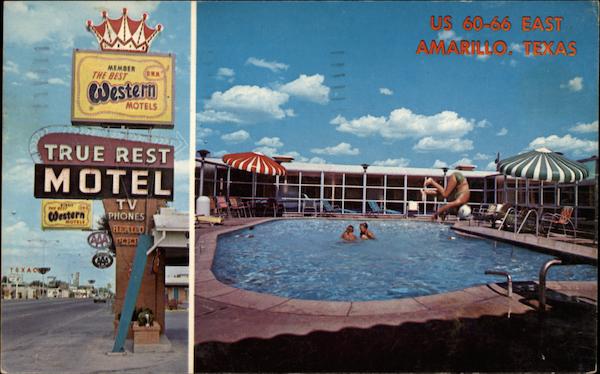 True Rest Motel Amarillo Texas