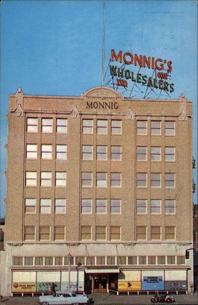 Monnig Dry Goods Wholesalers Fort Worth Texas