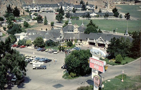 Aerial View of the Madonna Inn San Luis Obispo California