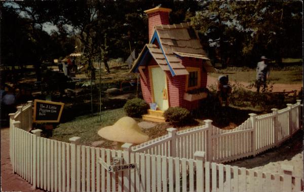 Brick House of the Three Little Pigs, Children's Fairyland Oakland California