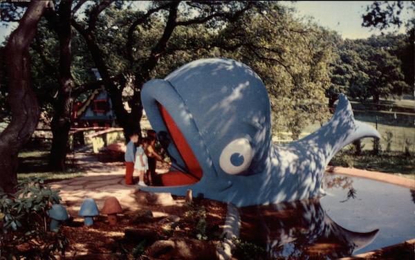 Willie, The Blue Whale, Children's Fairyland Oakland California