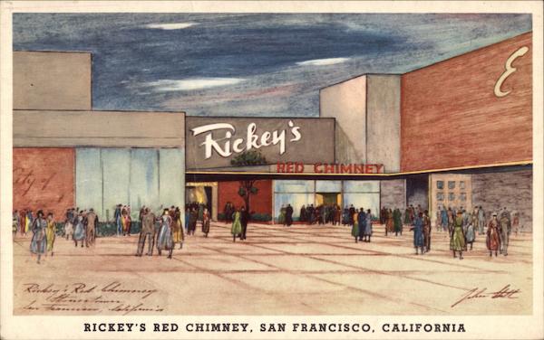 Rickey's Red Chimney San Francisco California