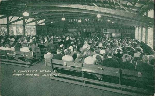 A conference session Mount Hermon California