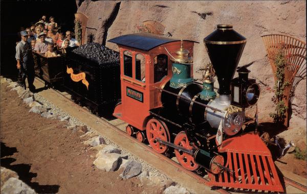 Cave Train to the Lost World - Beach and Boardwalk Santa Cruz California