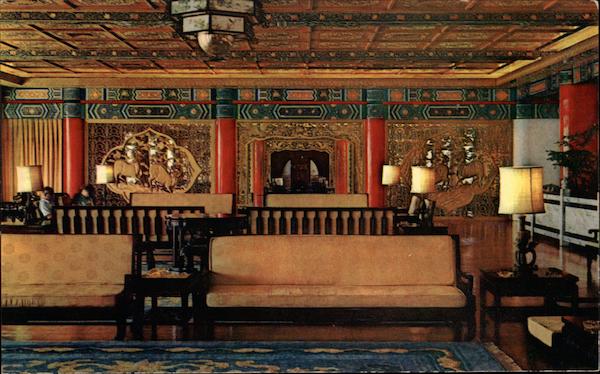 First Floor Lounge, The Chi-Lin Pavilion, The Grand Hotel Taipei Taiwan