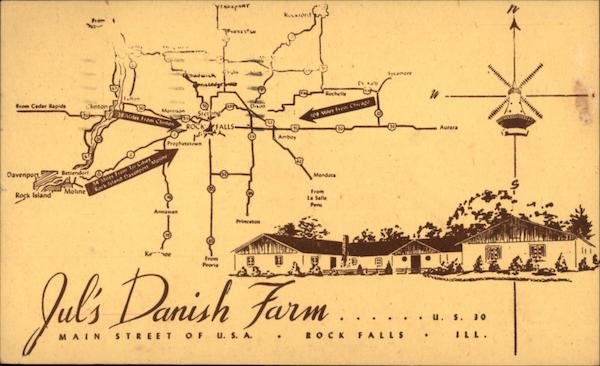 Jul's Danish Farm, Main Street of U.S.A Rock Falls Illinois