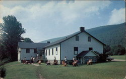 The Recreation Hall, Jug End Barn Postcard