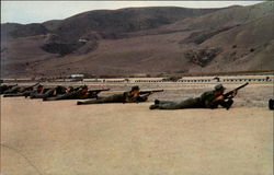 Marines of the 5th Marine Regiment Camp Pendleton, CA Postcard Postcard