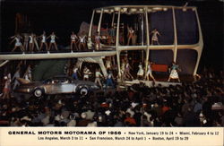General Motors Motorama of 1956 Postcard