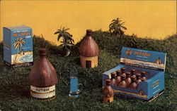 Hutique Liqueur Postcard