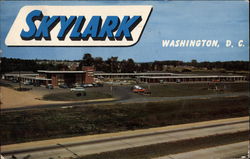 Skylark Motel Springfield, VA Postcard Postcard