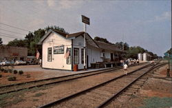 Old Railroad Depot (Carter Headquarters) Postcard