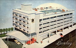 The Barclay Motel Atlantic City, NJ Postcard Postcard