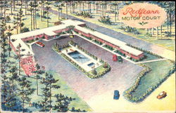 Fedfearn Motor Court Postcard