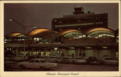 Municipal Airport Postcard