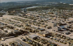 Downtown City of Yellowknife Northwest Territories Canada Postcard Postcard