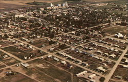 Aerial View of Wilkie Postcard