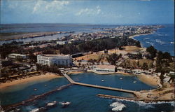 Normandie Hotel and Escambron Beach Hotel San Juan, PR Puerto Rico Postcard 