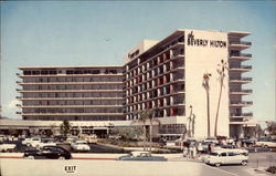 The Beverly Hilton Hotel in Beverly Hills Postcard